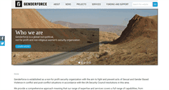 Desktop Screenshot of genderforce.com